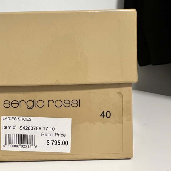 Sergio Rossi Ladies leather shoes NEVER WORN - Picture 7 of 9